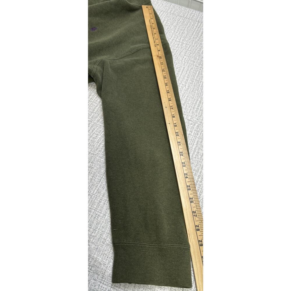 Vintage Polo Ralph Lauren Sweater Men XL Green Cotton Full Zip Casual Preppy - Picture 9 of 9